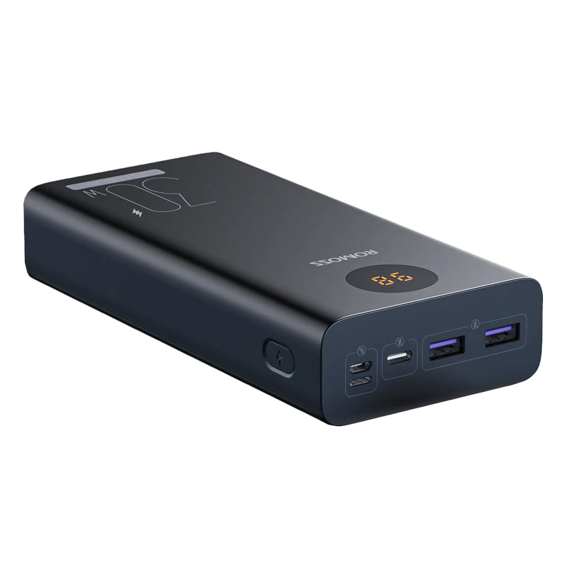Romoss Zeus 30000Mah 30W Power Bank Blk