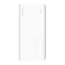 Romoss Pulse 30 30000Mah Input: Type-C Micro Usb Lightning (8Pin) Output: 1 X Usb 5V 2.1A 1 X Usb 5V 1A Power Bank - White