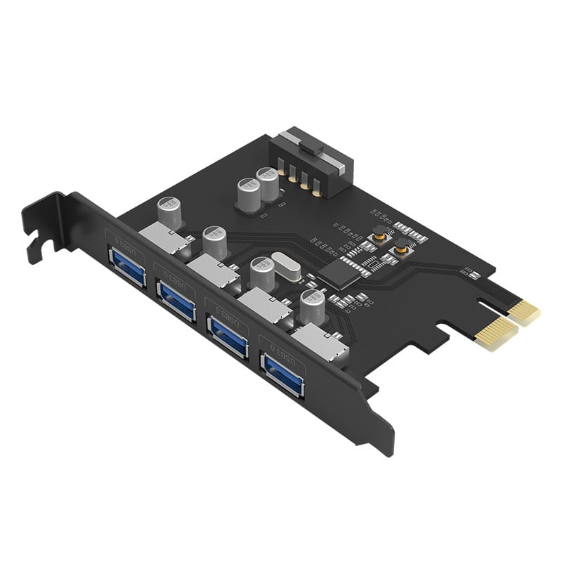 Orico 4 Port Usb3.0 Pci-E Expansion Card