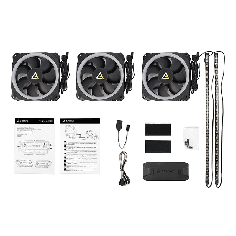 Antec Ctrlr 2Xled And 3Xfan Prizm Argb