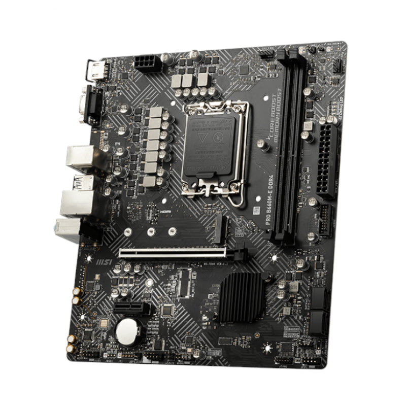 Msi Pro B660M-E Ddr4 Intel Lga1700 Matx Motherboard
