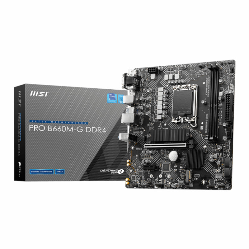 Msi Lga1700 Pro B660M-G Ddr4