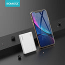 Romoss Simple 10 10000Mah Input: Type C Lightning Micro Usb Output: 2 X Usb Power Bank - White