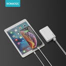 Romoss Simple 10 10000Mah Input: Type C Lightning Micro Usb Output: 2 X Usb Power Bank - White