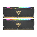 Patriot Viper Steel Rgb 16Gb Kit (2X8Gb)3600Mhz Ddr4 Desktop Gaming Memory