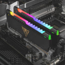 Patriot Viper Steel Rgb 16Gb Kit (2X8Gb)3600Mhz Ddr4 Desktop Gaming Memory