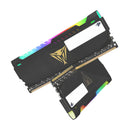 Patriot Viper Steel Rgb 32Gb Kit (2X16Gb)3600Mhz Ddr4 Desktop Gaming Memory