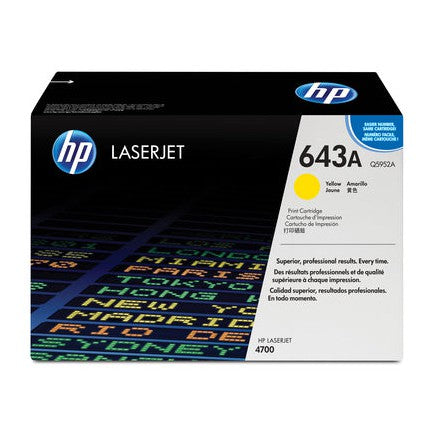 Hp Consumables Hp 643A Yellow Toner - 10000 Pages.