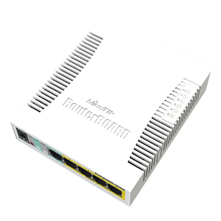 Mikrotik Rb260Gsp Swos Switch 5 Port Gigabit Poe 1Sfp Css106-1G-4P-1S