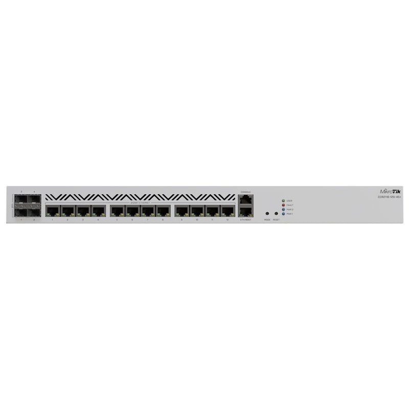 Mikrotik Cloud Core 12 Port Gigabit 4Sfp+ 16 Core Router Ccr2116-12G-4S+