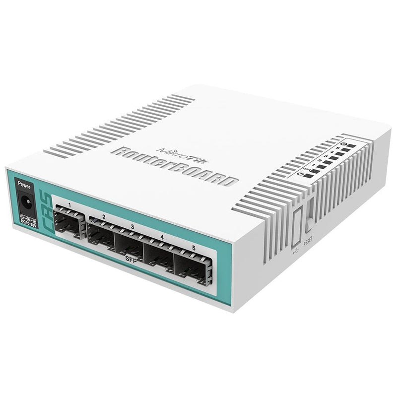 Mikrotik Cloud Router Switch 5-Port Sfp With 1 Poe Sfp Port