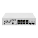 Mikrotik Swos Cloud Switch 8 Port Gigabit 2Sfp+ Poe Input Css610-8G-2S+In