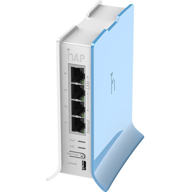 Mikrotik Hap Lite Tower 2.4Ghz 1.5Dbi 4 Port Ethernet Wifi Router Rb941-2Nd-Tc
