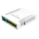Mikrotik Hex Poe 5 Port Gigabit 1Sfp Poe Out Desktop Router Rb960Pgs