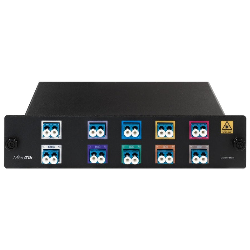 Mikrotik 8 Channel Lc Cwdm Mux Demux Unit Cwdm-Mux8A