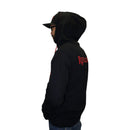 Redragon Hoodie With Front And Back Logo - Black - Large