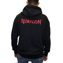 Redragon Hoodie With Front And Back Logo - Black - Medium
