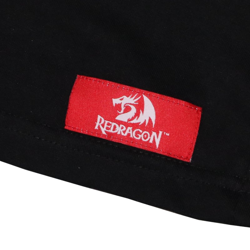 Redragon Dragon T-Shirt - Black - Large