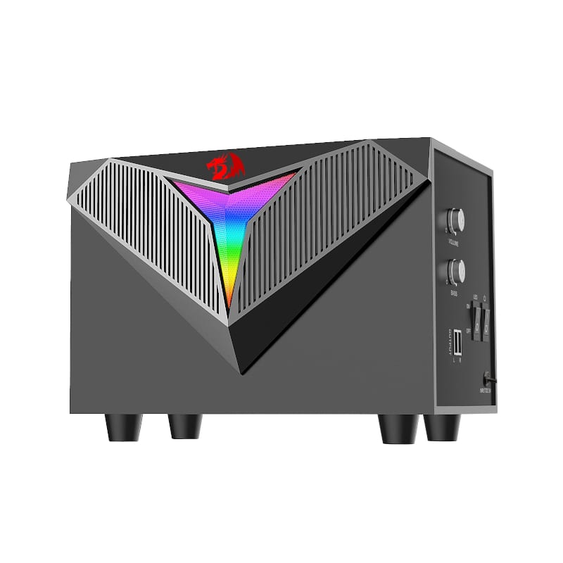 Redragon 2.1 Satellite Speaker Toccata Rgb 11W Gaming Speaker - Black