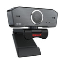 Redragon Hitman 1080P 72 Fov Mount Bracket 30 Fps Pc Webcam - Black