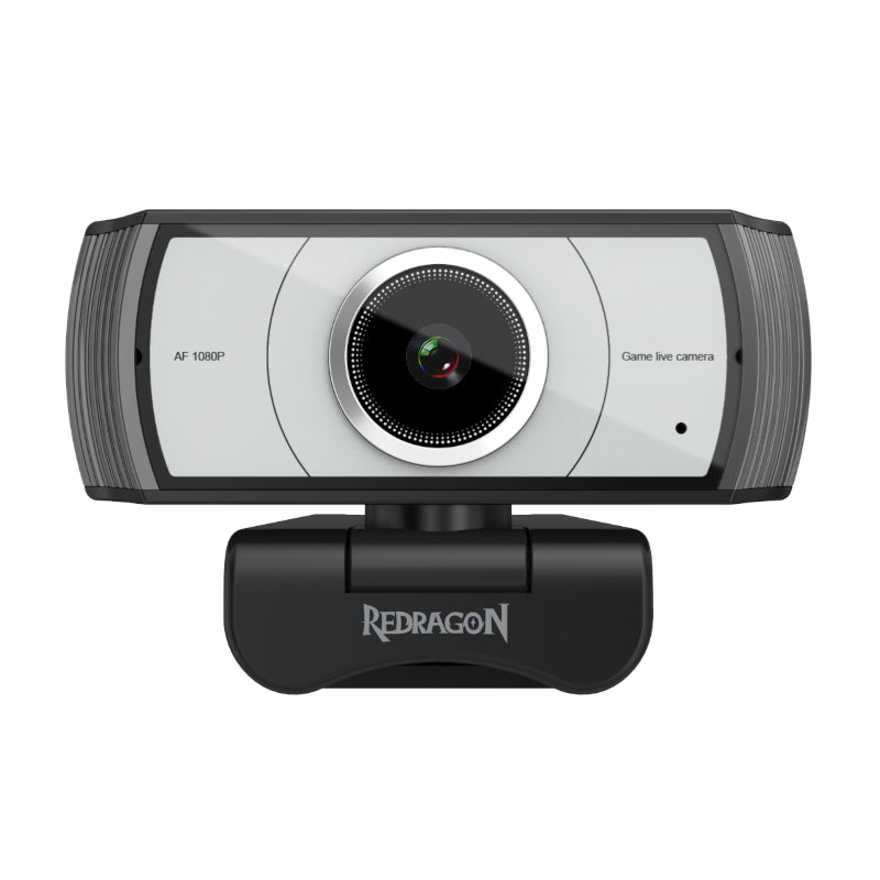 Redragon Apex 1080P Tripod Stand 30F Fps Pc Webcam - Black
