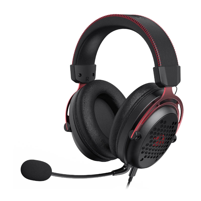 Redragon Diomedes Over-Hear Type-C Usb 3.5Mm Aux Gaming Headset - Black