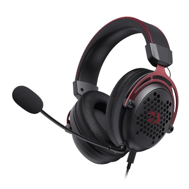 Redragon Diomedes Over-Hear Type-C Usb 3.5Mm Aux Gaming Headset - Black