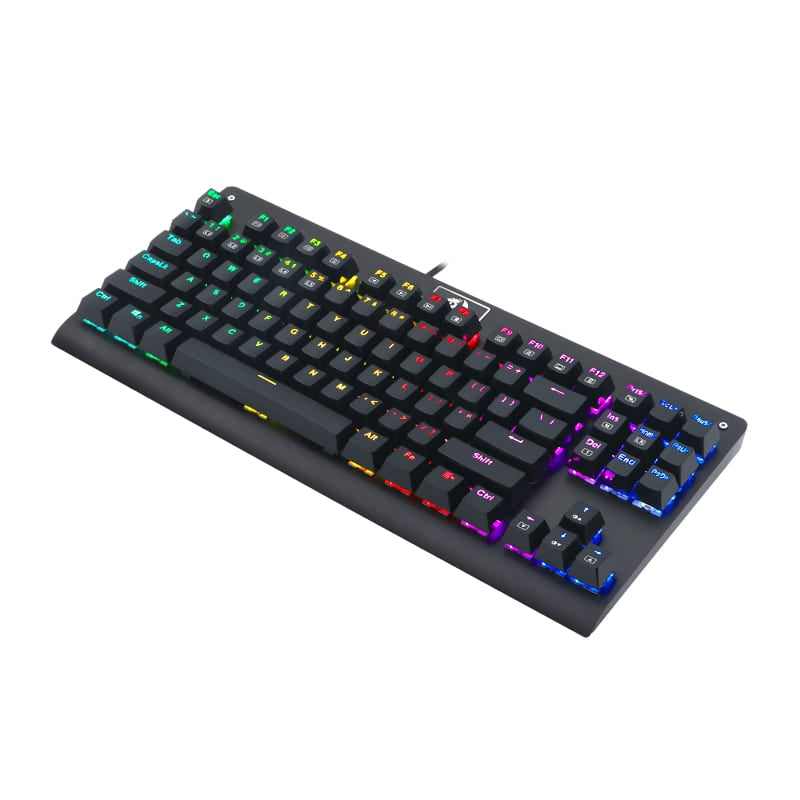 Redragon Dark Avenger Rgb Mechanical Gang Keyboard - Black