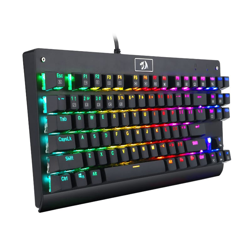 Redragon Dark Avenger Rgb Mechanical Gang Keyboard - Black