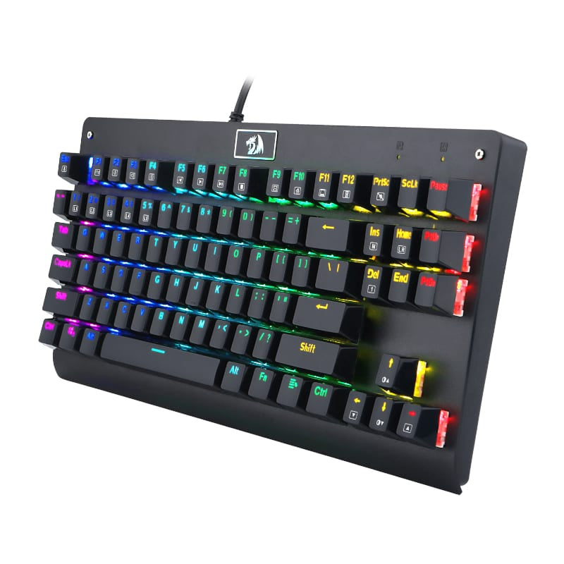 Redragon Dark Avenger Rgb Mechanical Gang Keyboard - Black