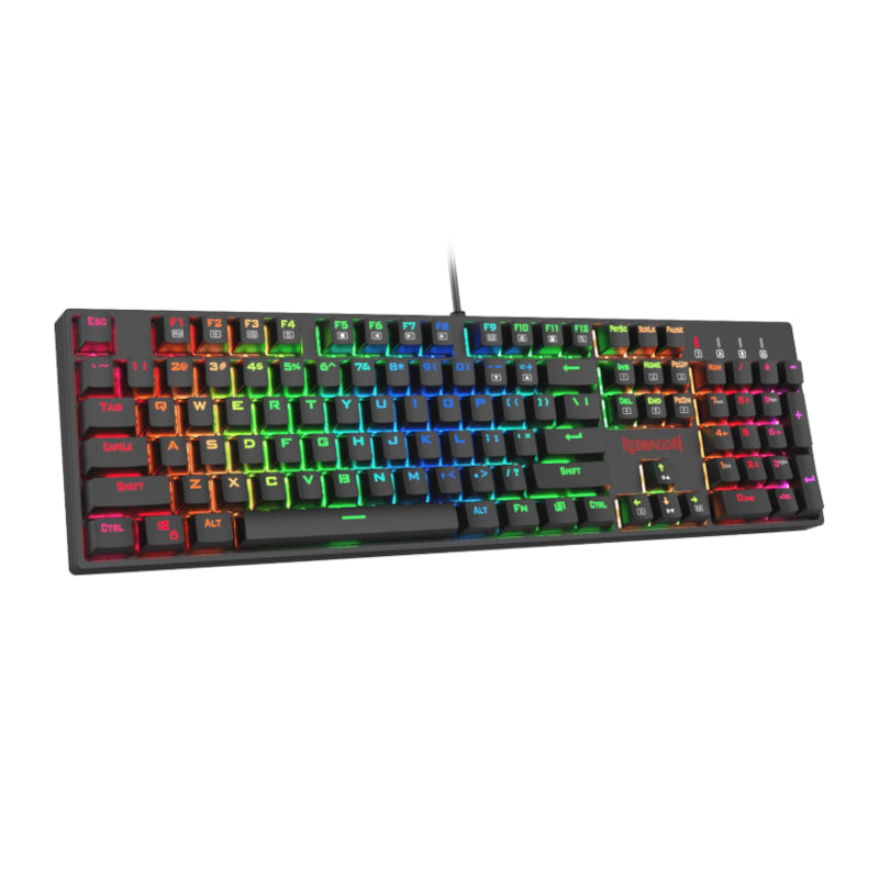 Redragon Surara Mechanical Rgb Gang Keyboard - Black