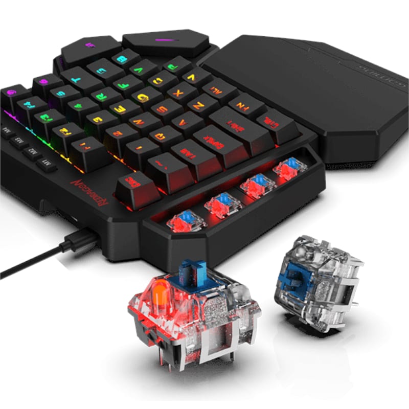 Redragon Diti Rgb Mechanical Gang Keypad - Black