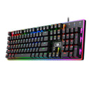 Redragon Ratri Silent Rgb Mechanical Gang Keyboard - Black