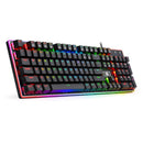 Redragon Ratri Silent Rgb Mechanical Gang Keyboard - Black