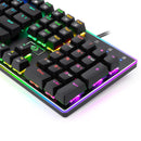 Redragon Ratri Silent Rgb Mechanical Gang Keyboard - Black