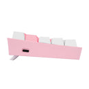 Redragon Fizz Pro Rgb 61 Key Mechancal Wireless Gang Keyboard - Pink White