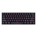 Redragon Dragonborn Wired Mechanical Keyboard Red Led
 67Key Design - Black