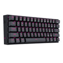 Redragon Dragonborn Wired Mechanical Keyboard Red Led
 67Key Design - Black