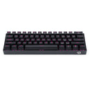 Redragon Dragonborn Wired Mechanical Keyboard Red Led
 67Key Design - Black