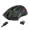 Redragon Storm Pro 16000Dpi Rgb Lightweight Wireless Gaming Mouse - Black
