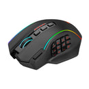 Redragon Perdiction Pro 16000Dpi Rgb Wireless Mmo Ergo Gaming Mouse - Black