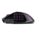 Redragon Impact Elite Wireless Mmo 16000dpi 18 Button|ergonomic Design|rgb Backlit Gaming Mouse - Black