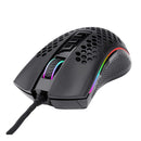 Redragon Storm Elite 32000Dpi 7 Button Lightweight Body Ergonomic Design Rgb Backlit Wired Gaming Mouse - Black