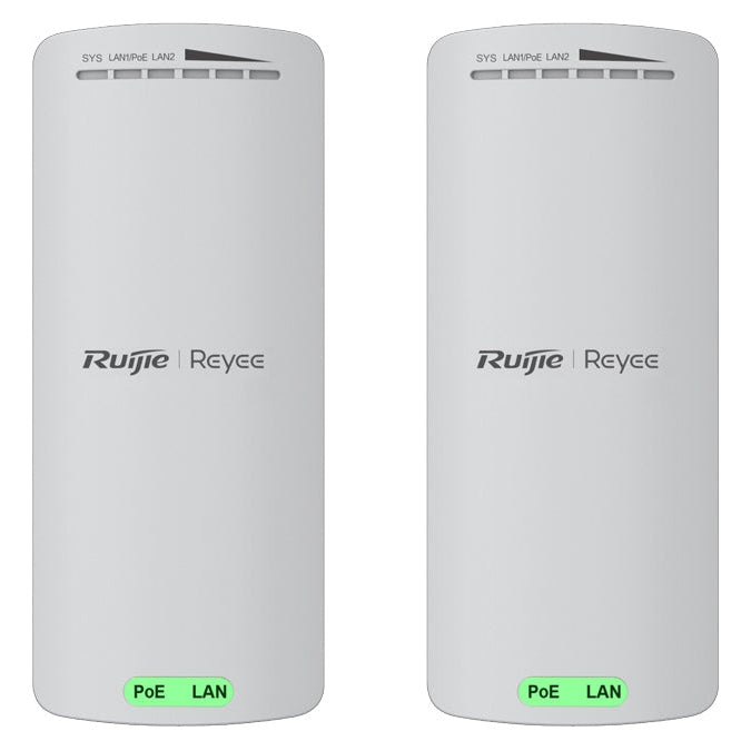 Reyee 2.4Ghz 300Mbps 8Dbi 70° Pre-Paired Kit Rg-Est100-E