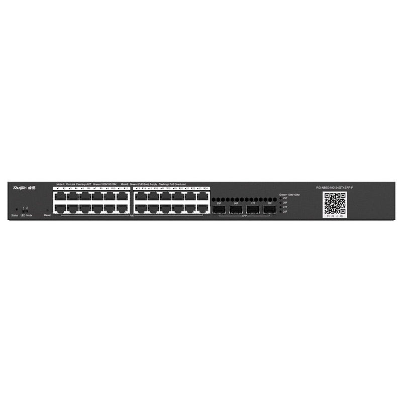Reyee Rg-Nbs24P2S: 24-Port Gigabit Poe Switch With 4 Sfp Ports