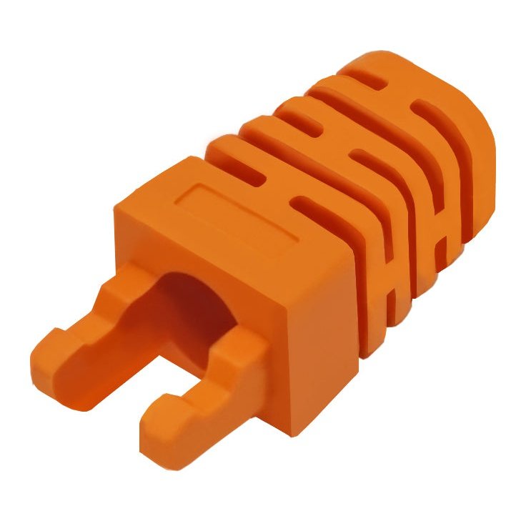 Linkbasic Rj45 Orange Crimp Boot