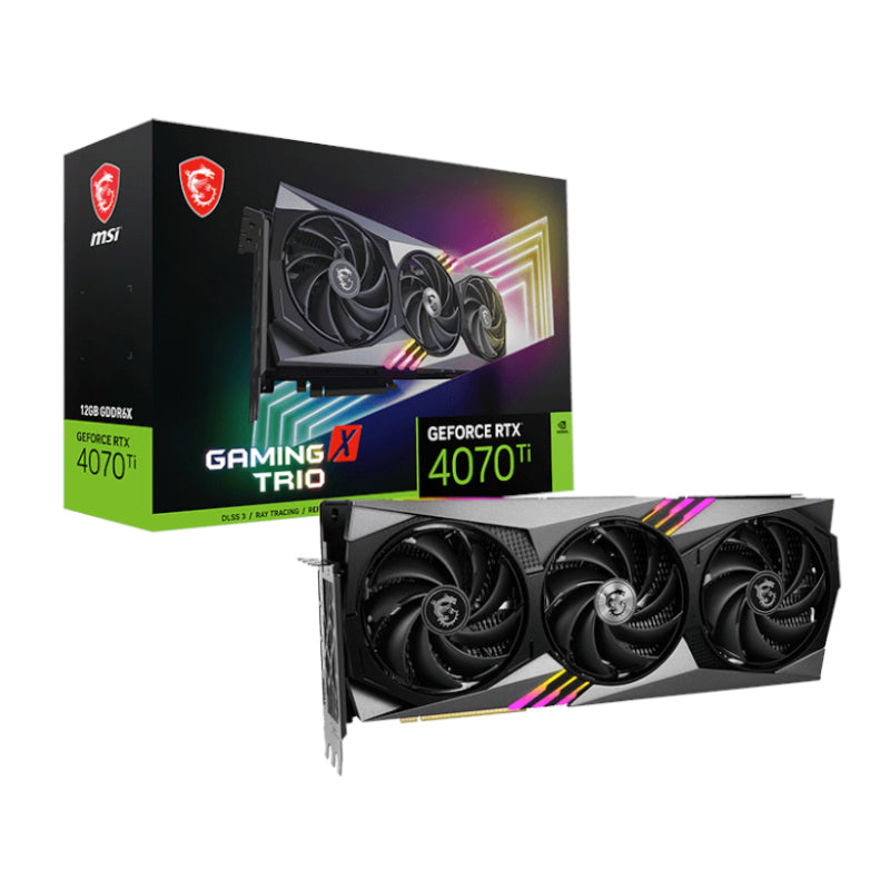 Msi Gf Rtx 4070Ti Gaming X Trio 12G