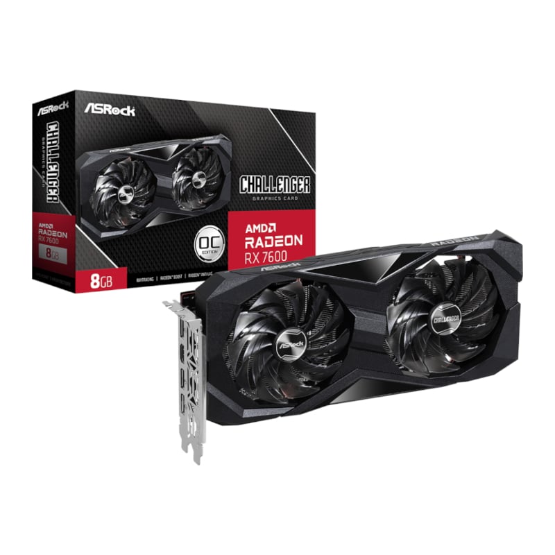 Asrock Radeon Rx 7600 Challenger 8Gb Oc