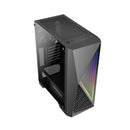 Raidmax S811Tbf Atx Micro-Atx Itx Argb Mid-Tower Gaming Chassis - Black