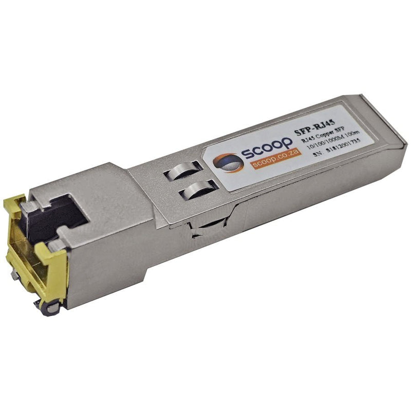 Scoop Rj45 Sfp Gigabit Ethernet Module